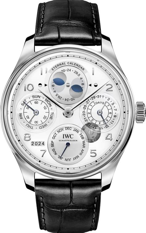 iwc gold perpetual calendar watch|iwc eternal calendar price.